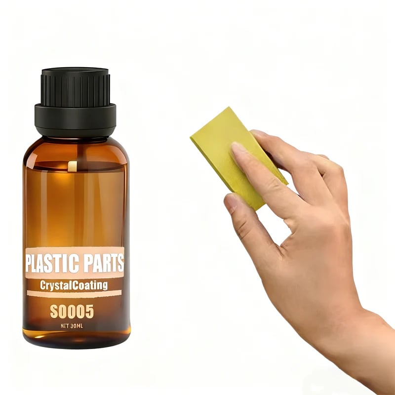 🚗 Restore Faded Plastic in Seconds — Like-New Shine & Protection