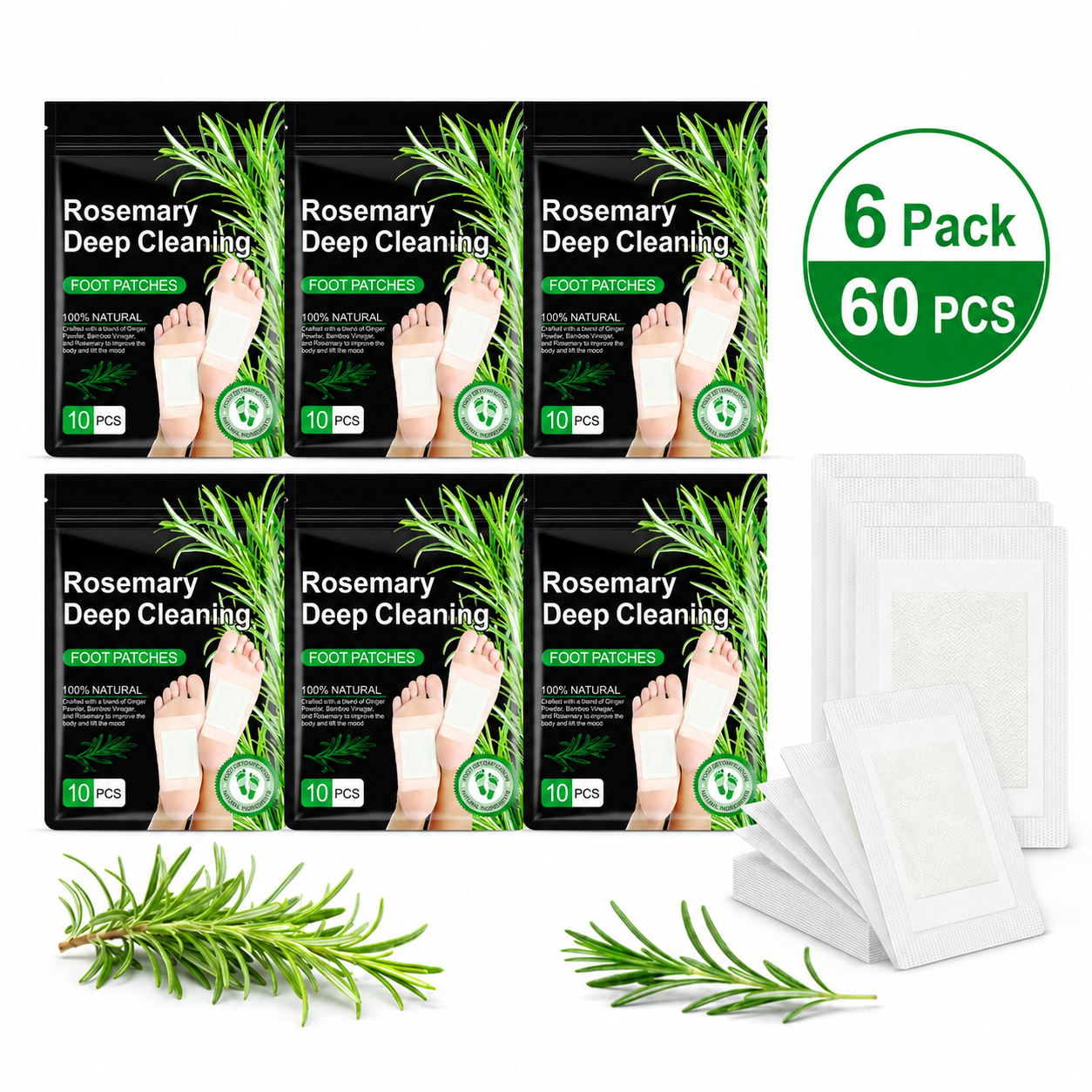 š„2026 HOT SALEš„Martie⢠Rosemary Ginger Foot Patches