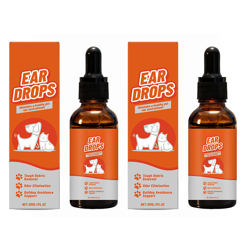 🐶🐱 Martie™ Gentle Dog & Cat Ear Cleaner for Wax & Odor Care