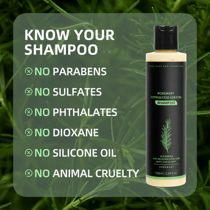 Martie™ Rosemary Shampoo | Hair Growth & Anti-Dandruff Scalp Treatment