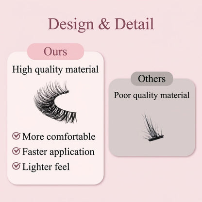 💐Waterproof & Reusable Self-Adhesive Eyelashes