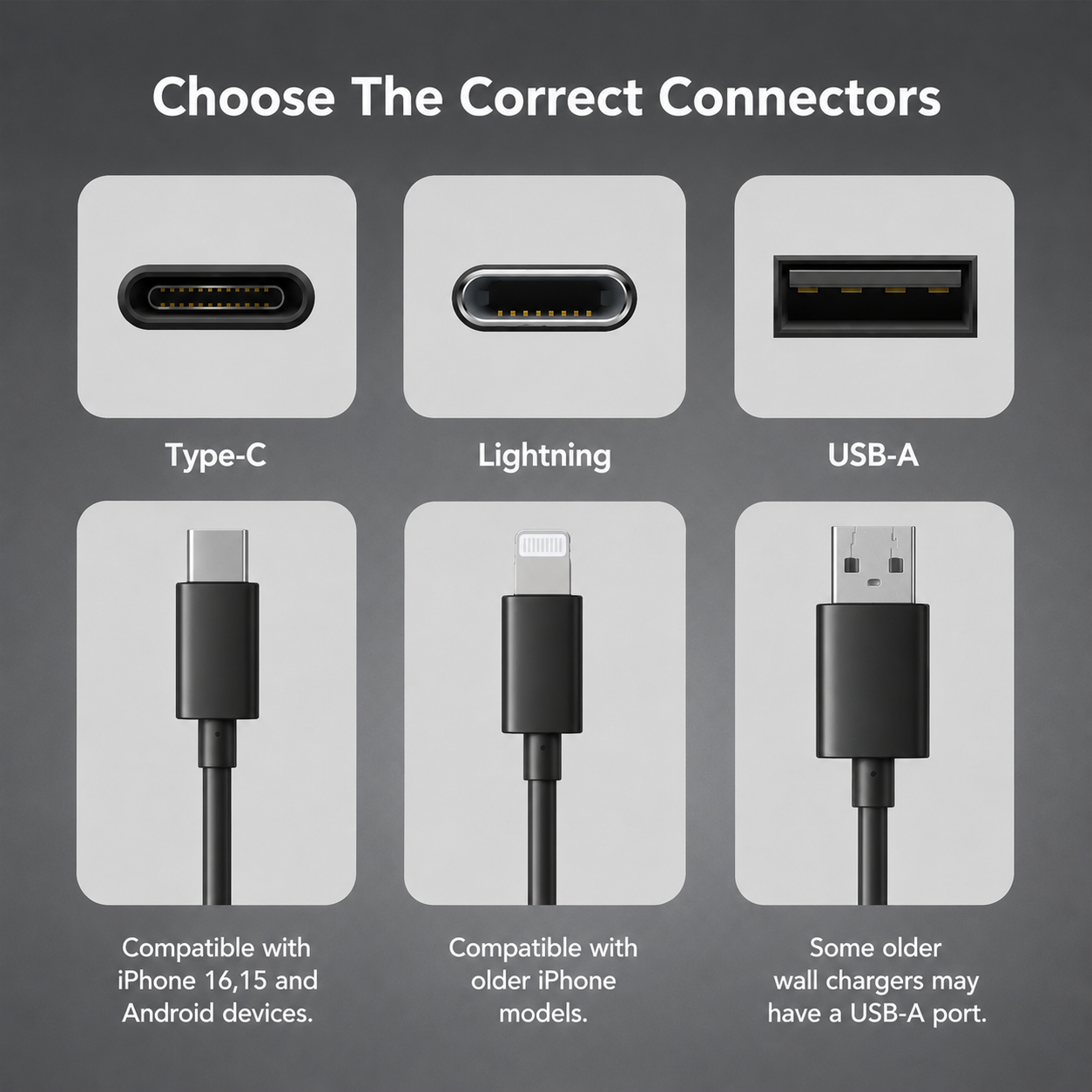 ⚡Magnetic Anti-Tangle Fast Charging Cable