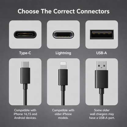 ⚡Magnetic Anti-Tangle Fast Charging Cable