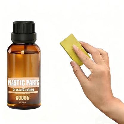 🚗 Restore Faded Plastic in Seconds — Like-New Shine & Protection