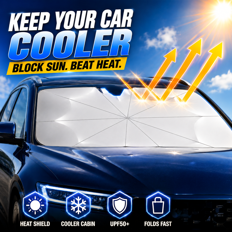 Martie™ Foldable Car Sun Shade For The Windshield