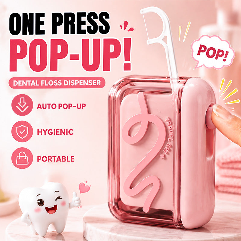 🦷✨Martie™ Automatic Pop-Up Floss Dispenser – Press & Pick