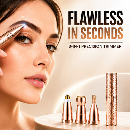 🥳2026 HOT SALE🥳💞50K+ SOLD!✂️Portable Electric Eyebrow Trimmer | 3-in-1 Grooming Tool for Brows, Nose & Body