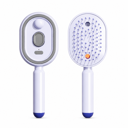 ✨ 50% OFF! Martie™ Mist Hair Smoothing Brush With Red Light Care