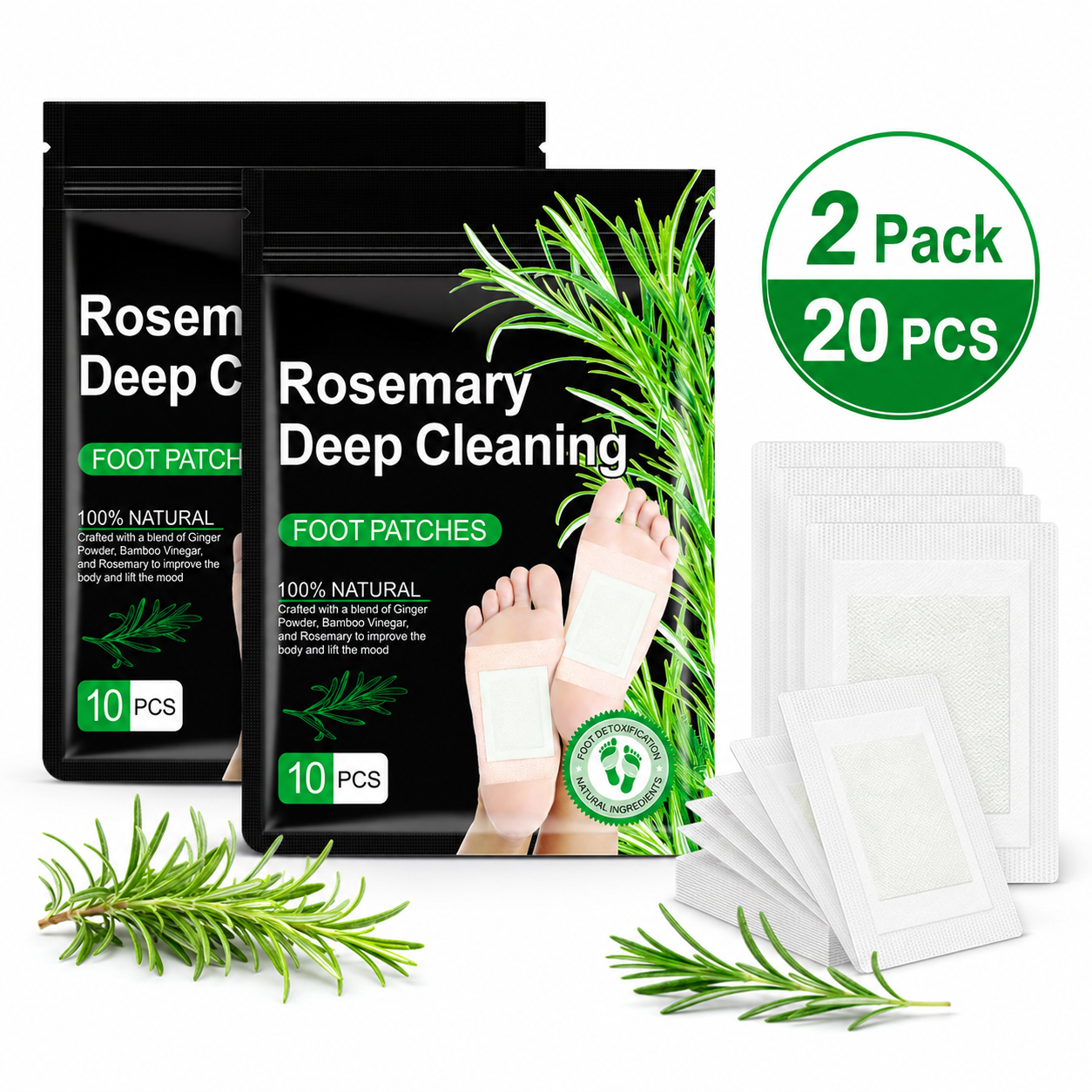 🔥2026 HOT SALE🔥Martie™ Rosemary Ginger Foot Patches