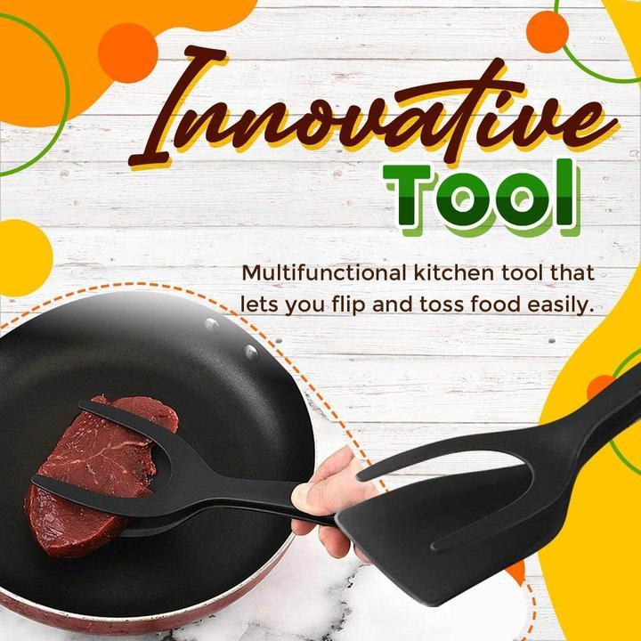 🔥Martie™ 2 In 1 Grip Flip Tongs