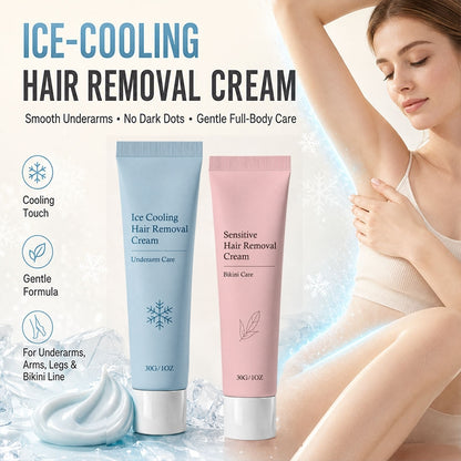 Targeted Hair Removal Cream — Complete Removal. No Dark Dots. Inhibits Regrowth.