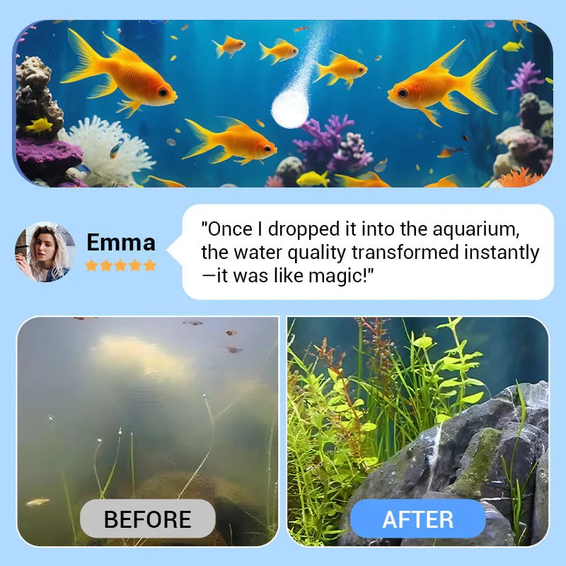 🔥Hot Sale🔥Martie™ Powerful Aquarium Water Purification Tablet