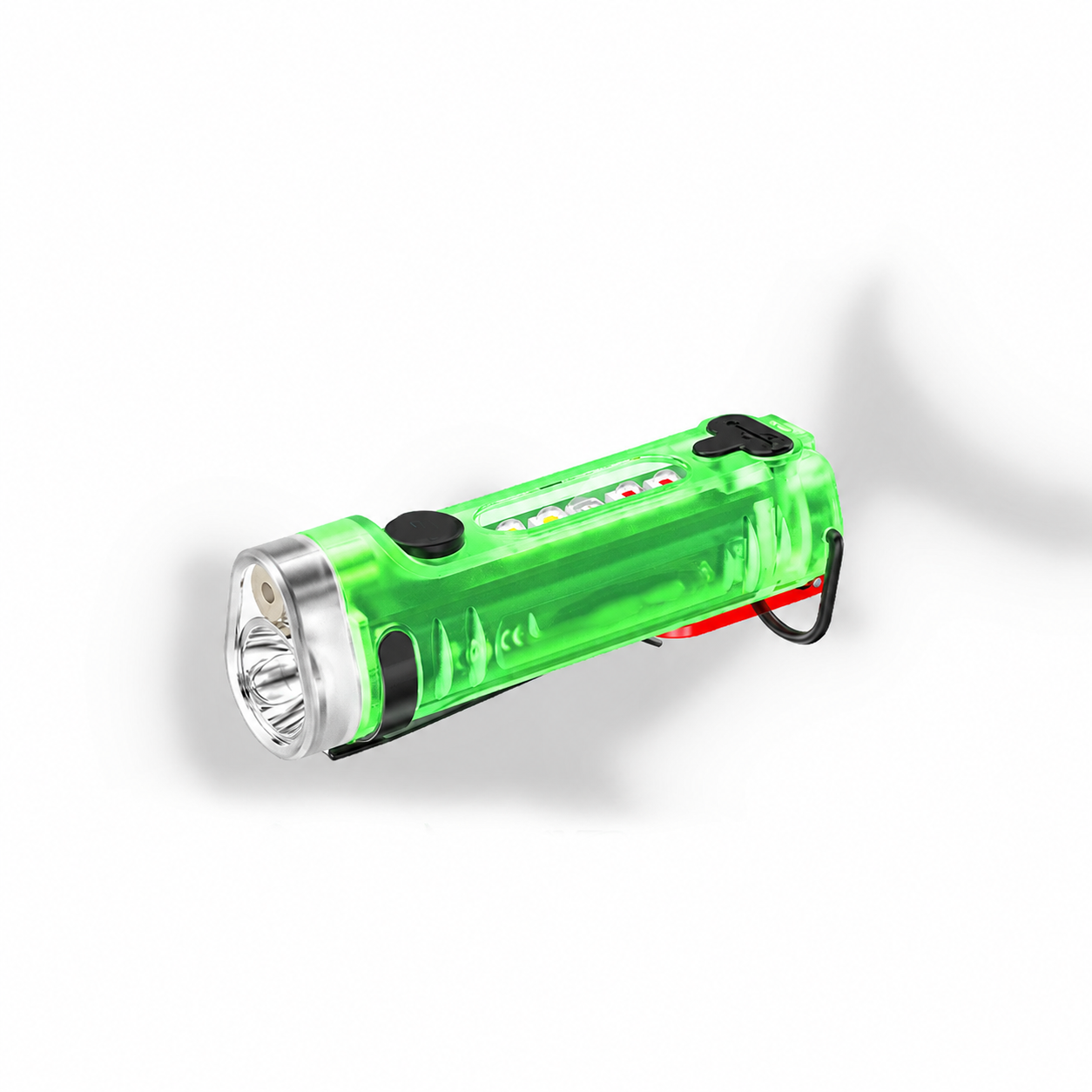 Multi-Functional Rechargeable Mini Keychain Flashlight