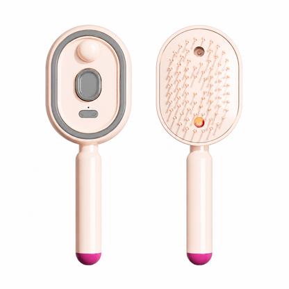 ✨ 50% OFF! Martie™ Mist Hair Smoothing Brush With Red Light Care