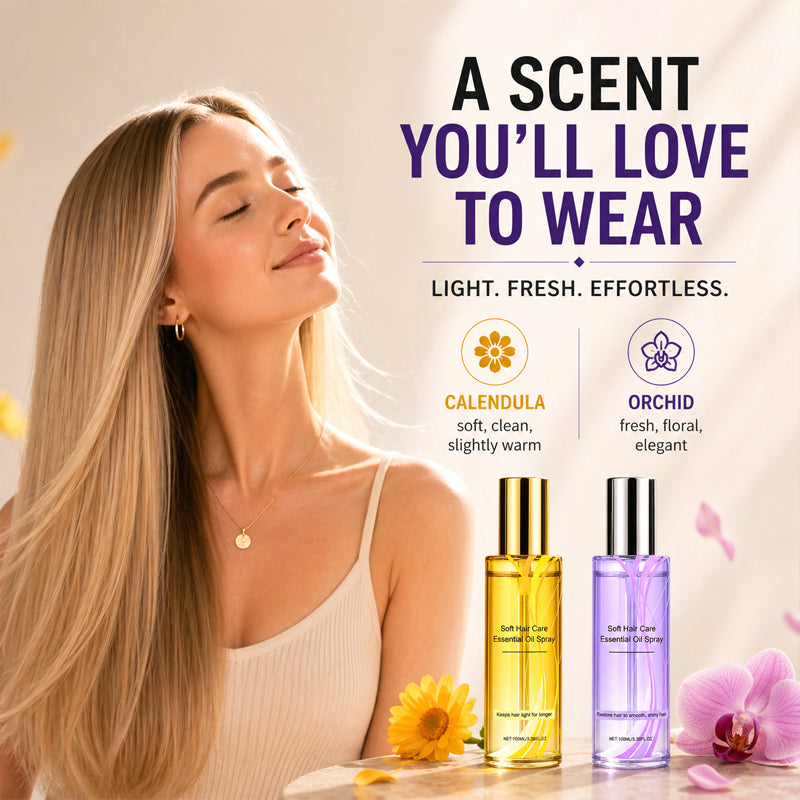 💞NantSpider™ Lightweight Hair Oil Spray – Smooth, Shiny Hair Without Greasy Buildup (OFFER)