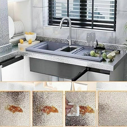 📢50% OFF !! ⏰Kitchen Peel and Stick Wallpaper Backsplash Waterproof Kitchen Stickers (offer)