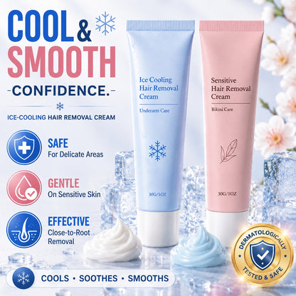 Targeted Hair Removal Cream — Complete Removal. No Dark Dots. Inhibits Regrowth.