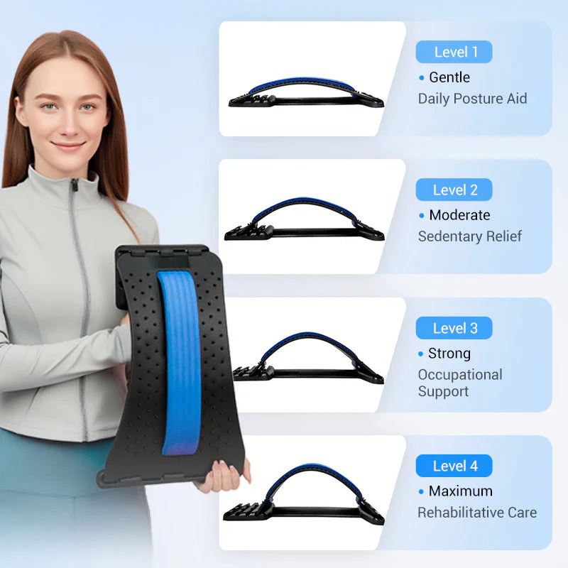 🧲 50% OFF NOW! 🔥 Magnetic Lumbar Stretcher – Acupressure Massage, Portable Design & Relieves Back Pain 🧘‍♂️✨ (Offer)