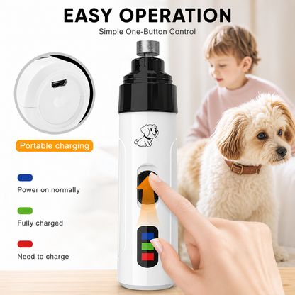 Martie™ Quiet LED Pet Nail Grinder (Offer)