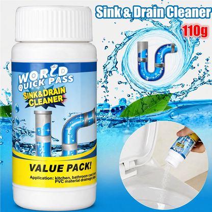Martie™ Fast-Acting Drain Cleaner Powder for Hair, Grease & Tough Clogs