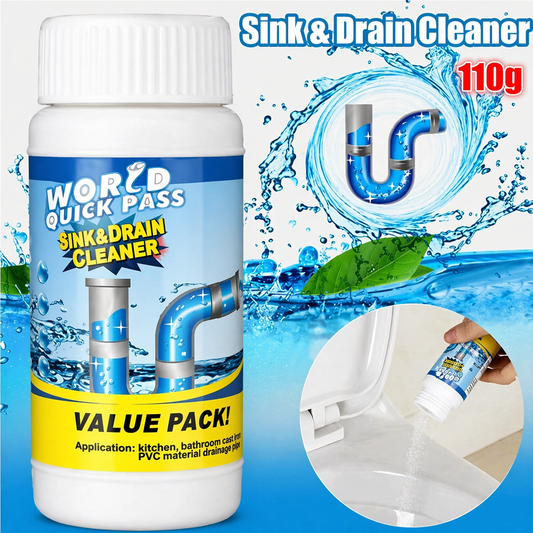 Martie™ Fast-Acting Drain Cleaner Powder for Hair, Grease & Tough Clogs