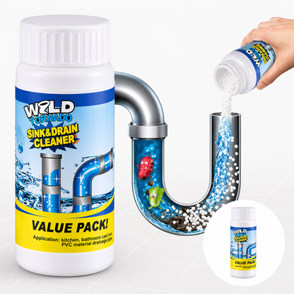 Martie™ Fast-Acting Drain Cleaner Powder for Hair, Grease & Tough Clogs
