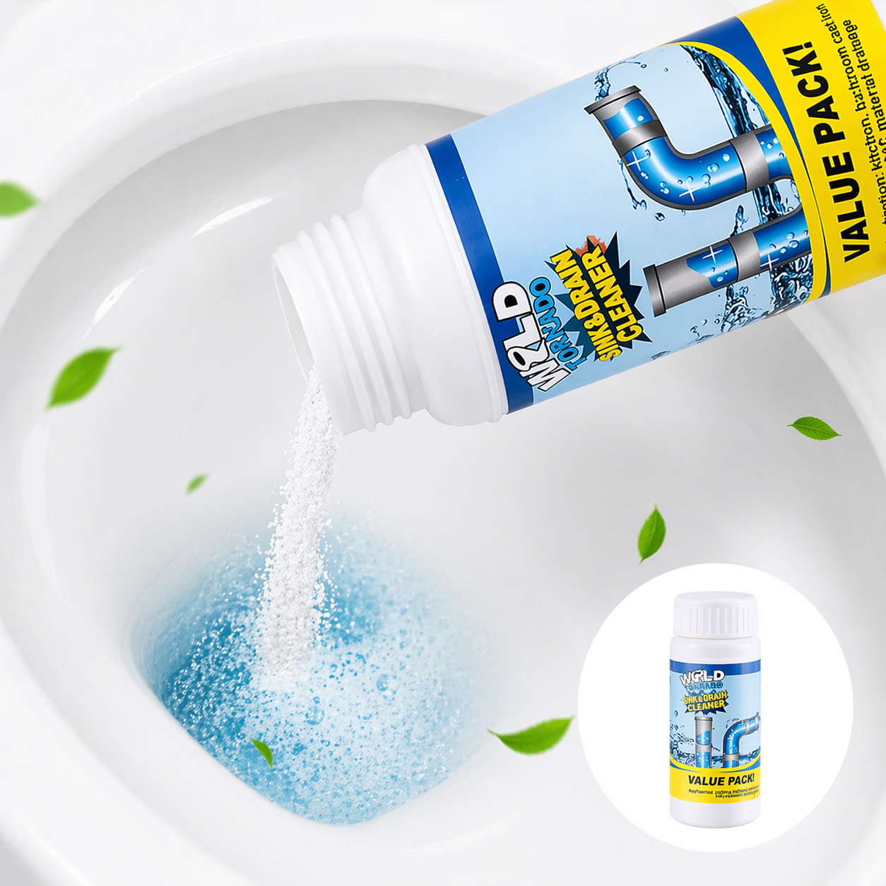 Martie™ Fast-Acting Drain Cleaner Powder for Hair, Grease & Tough Clogs