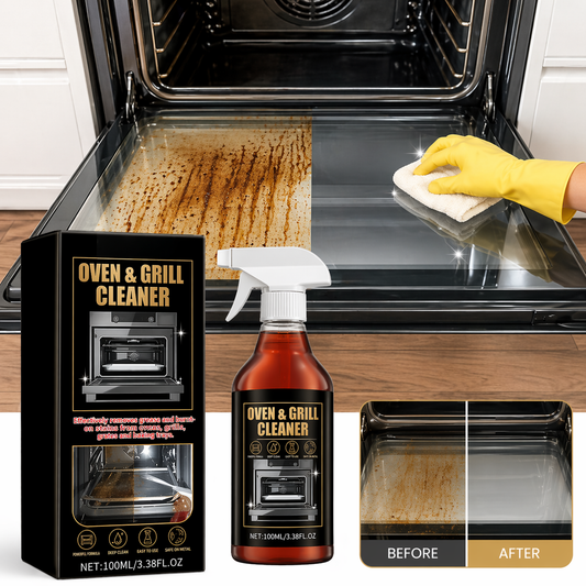 Martie™ No-Scrub Oven & Grill Cleaner for Stubborn Grease & Burnt Residue (Offer)