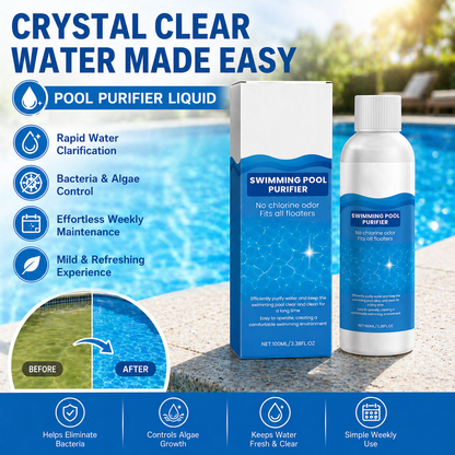 💧Martie™ Pool Purifier Liquid — Clear Water, Less Effort (Offer)