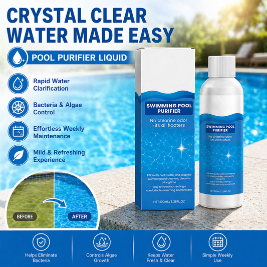💧Martie™ Pool Purifier Liquid — Clear Water, Less Effort