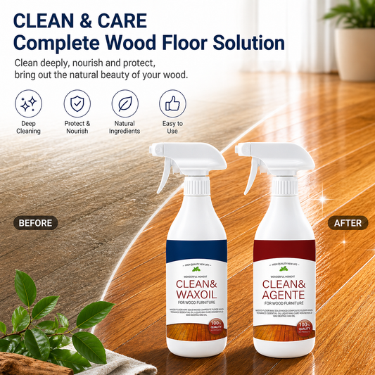 ✨Martie™ Wood Floor Cleaner & Polish – Restore Shine & Protect