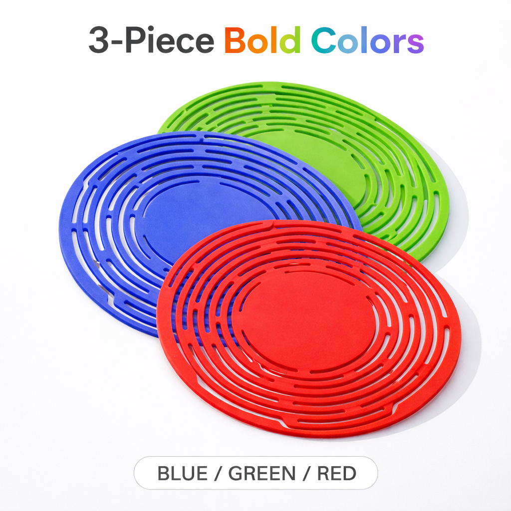 3-Piece Bold Colors
