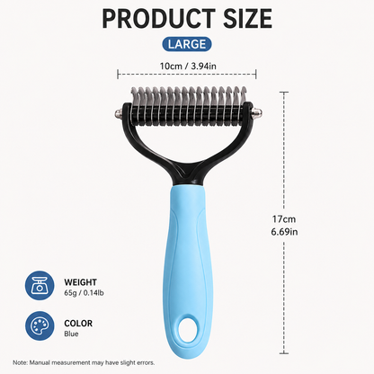 2-In-1 Double-Sided Pet Dematting Brush (Offer)