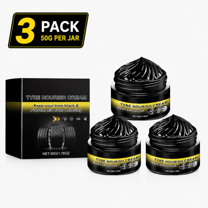 Martie™ Tire Shine Wax – Restore Deep Black Tires & Protect Against UV Damage
