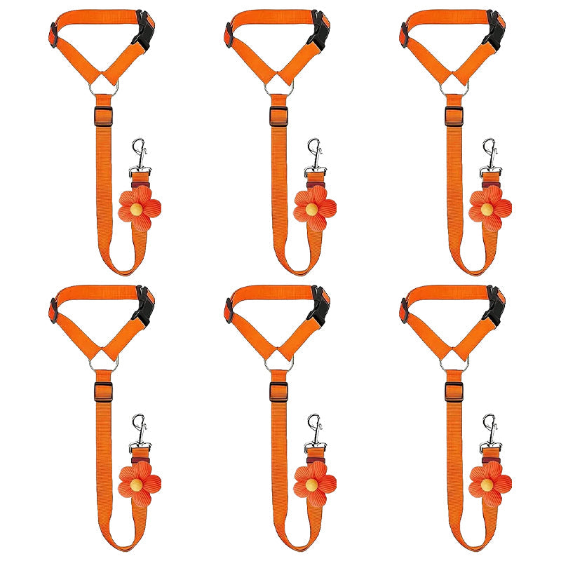 2-in-1 Dog Car Seat Belt & Walking Leash