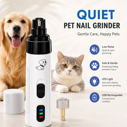 Martie™ Quiet LED Pet Nail Grinder (Offer)