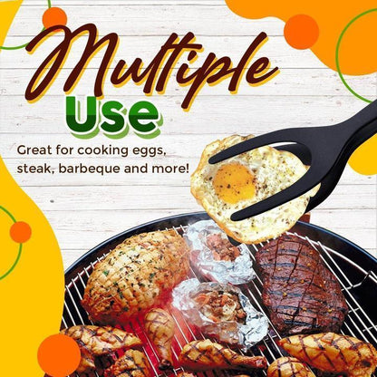 🔥Martie™ 2 In 1 Grip Flip Tongs