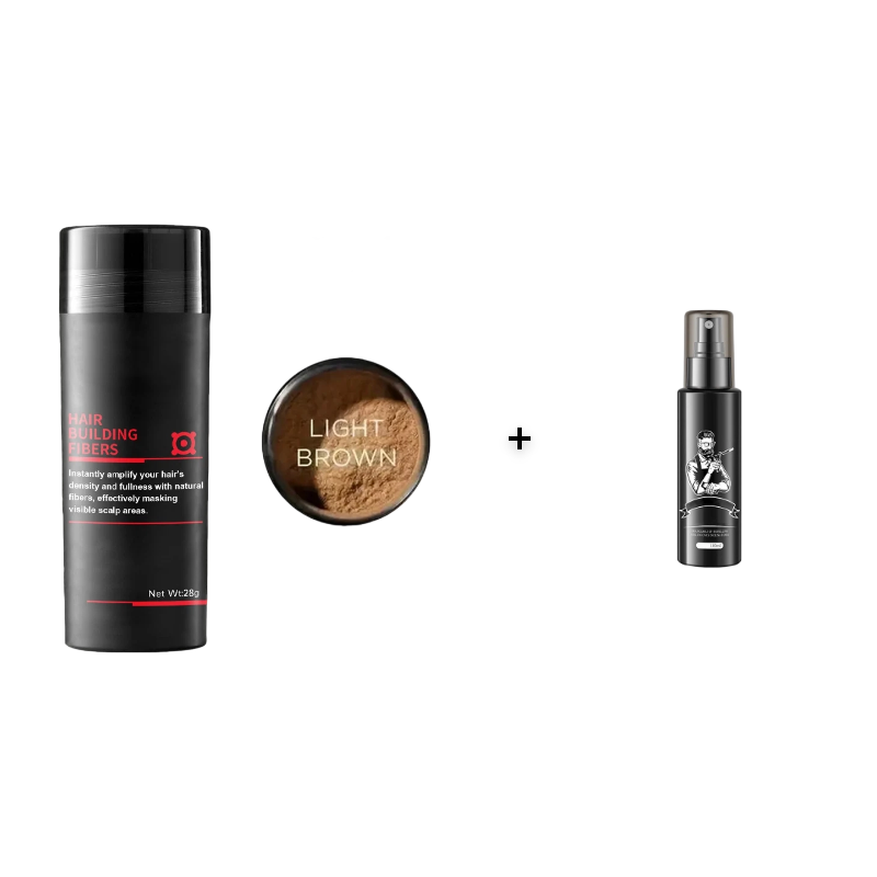 Instant Hair Building Fibers – Hairline Filler & Fuller-Looking Hair (offer)
