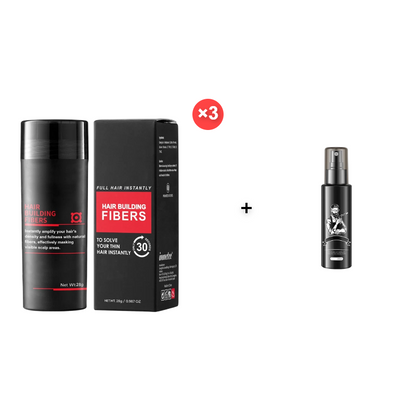 Instant Hair Building Fibers – Hairline Filler & Fuller-Looking Hair (offer)