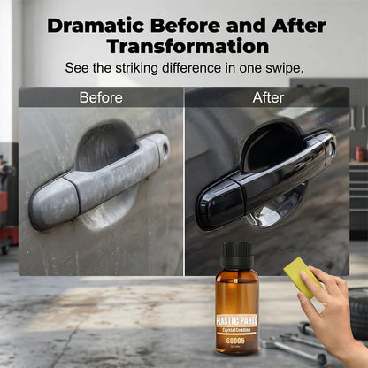 🚗 Restore Faded Plastic in Seconds — Like-New Shine & Protection