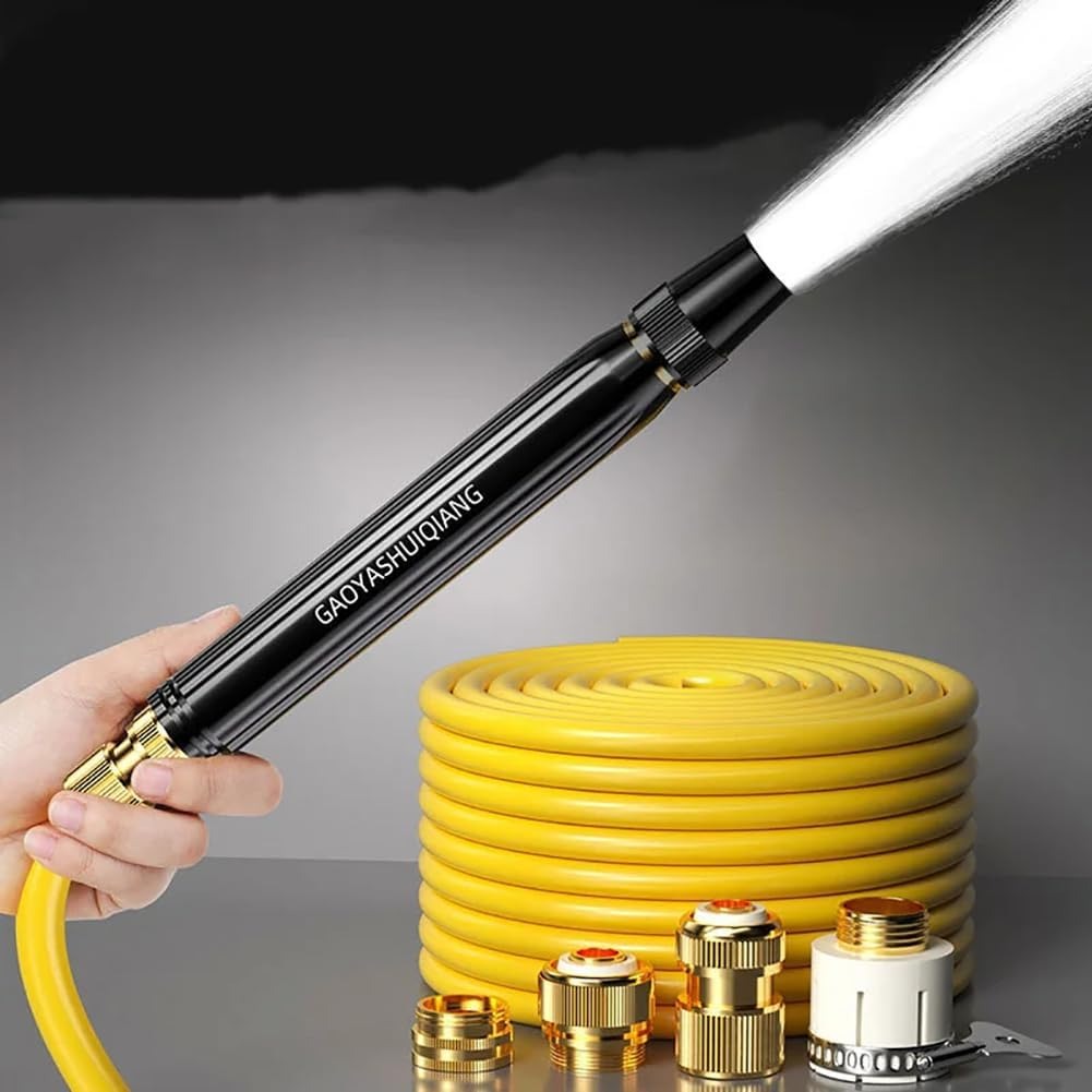 🔥 High-Pressure Hose Nozzle – Turn Any Garden Hose Into a Powerful Pressure Washer