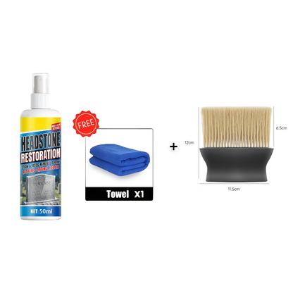 🪦 Headstone Cleaning Spray – Removes Moss, Algae & Outdoor Stains (Offer)