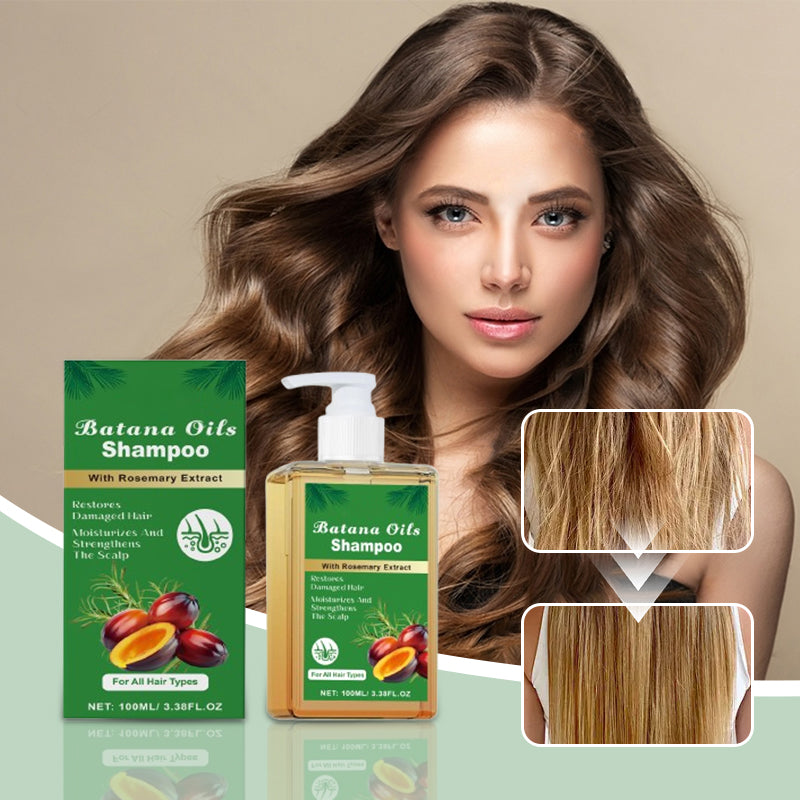 ⏰Last Day Hot Sale!!⌛🏆Buy 3 Get 2 Free ✨👧Trilumia® Batana Oil Shampoo with Rosemary Extract🌸