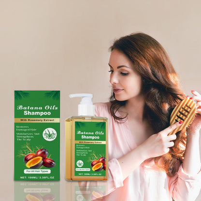 ⏰Last Day Hot Sale!!⌛🏆Buy 3 Get 2 Free ✨👧Trilumia® Batana Oil Shampoo with Rosemary Extract🌸
