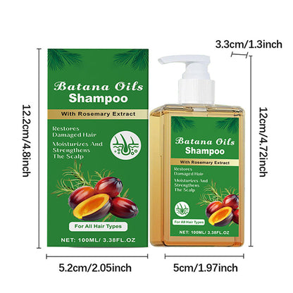 ⏰Last Day Hot Sale!!⌛🏆Buy 3 Get 2 Free ✨👧Trilumia® Batana Oil Shampoo with Rosemary Extract🌸