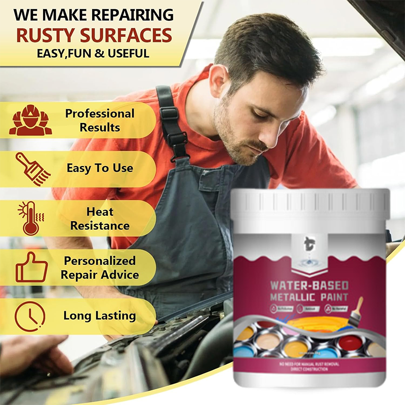 Rust Converter Metallic Paint