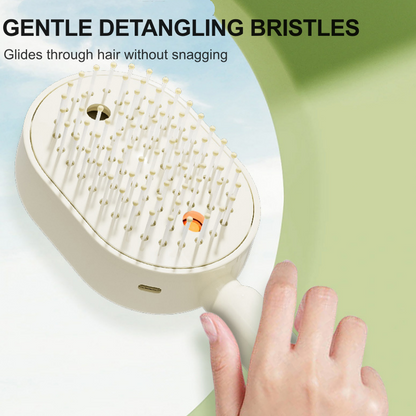 ✨ 50% OFF! Martie™ Mist Hair Smoothing Brush With Red Light Care