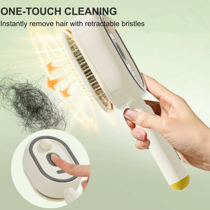 ✨ 50% OFF! Martie™ Mist Hair Smoothing Brush With Red Light Care
