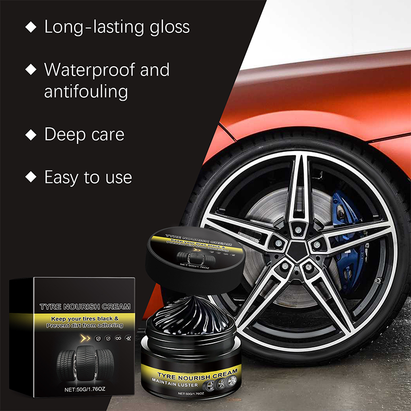 Martie™ Tire Shine Wax – Restore Deep Black Tires & Protect Against UV Damage (Offer)
