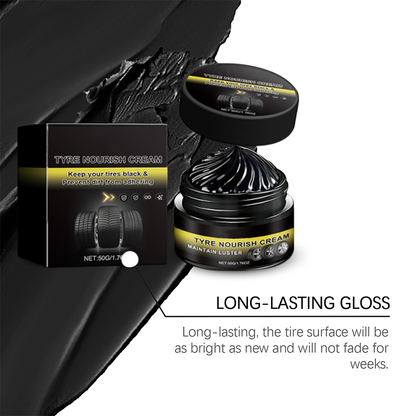 Martie™ Tire Shine Wax – Restore Deep Black Tires & Protect Against UV Damage